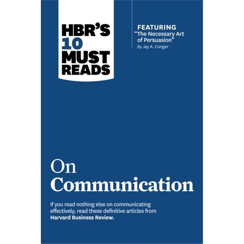 预订不退不换HBR's 10 Must Reads on Communication (with featured article 