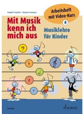 预订【德语】 Mit Musik kenn ich mich aus:Musiklehre für