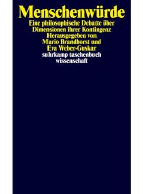 预订【德语】 Menschenwürde:Eine philosophische Debatte über Dimensionen ihrer Kontinge