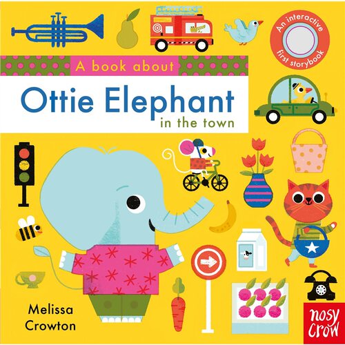 1件6.6折起 现货 奥蒂大象在小镇里的一本书 A Book About Ottie Elephant in the Town 英文原版 上海外文 9781788003582