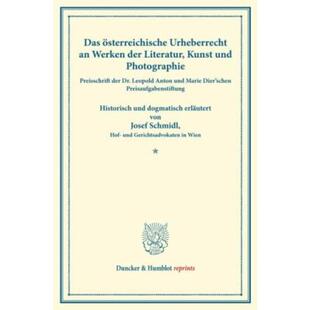 德语 Das Urheberrecht Werke Osterreichische 预订
