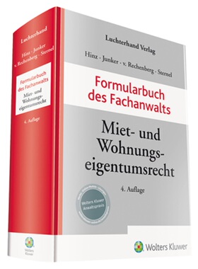 预订不退不换德语Formularbuch des Fachanwalts Miet- und Wohnungseigentumsrecht