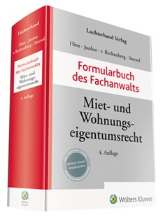 预订不退不换德语Formularbuch des Fachanwalts Miet- und Wohnungseigentumsrecht