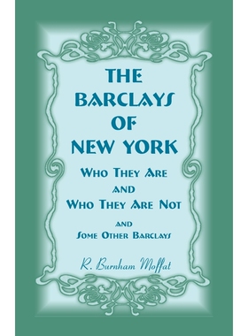 按需印刷不退不换The Barclays of New York[9780788419256]