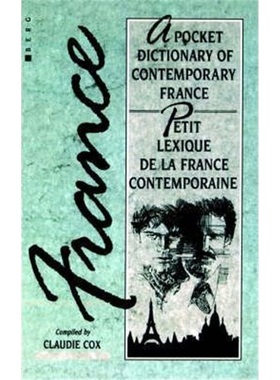 按需印刷A Pocket Dictionary of Contemporary France:Petit Lexique de la France Contemporaine[9780854965342]