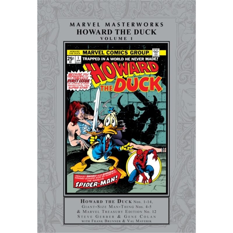 预订不退不换Marvel Masterworks: Howard the Duck Vol. 1[9781302922160]