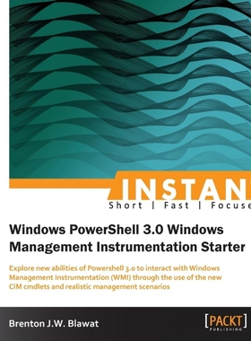 按需印刷Instant Windows Powershell 3.0 WMI Starter[9781849689625]