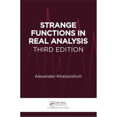 按需印刷不退不换Strange Functions in Real Analysis[9781498773140]