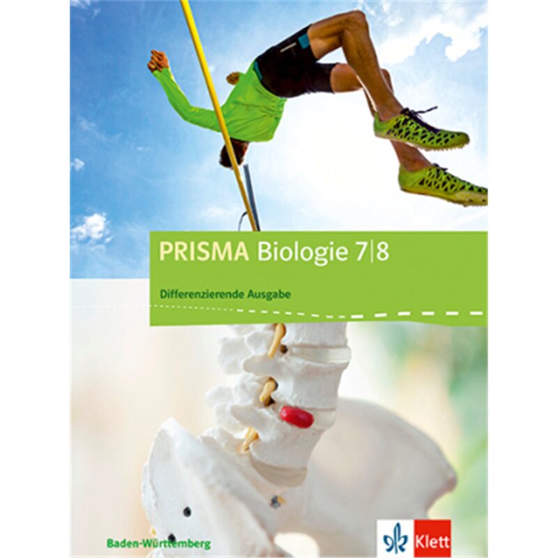 预订不退不换德语 PRISMA Biologie 7/8. Differenzierende Ausgabe Baden-Württemberg[9783120684411]