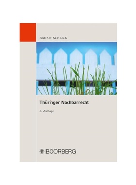 预订【德语】Thüringer Nachbarrecht:Kommentar