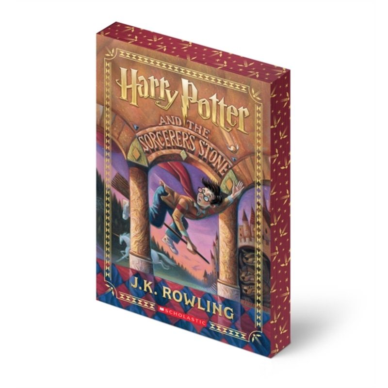 现货 2025年新书 Harry Potter and the Sorcerer's Stone 哈利波特与魔法石 刷边书 英文原版 罗琳 学乐 青少年读物