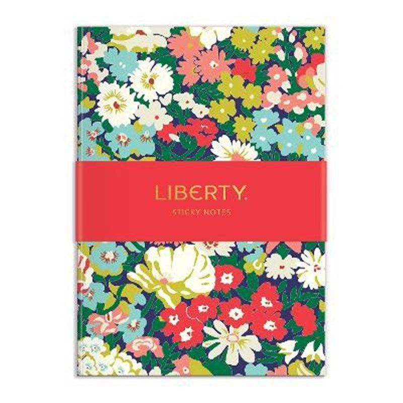 预订liberty floral sticky notes hard cover book