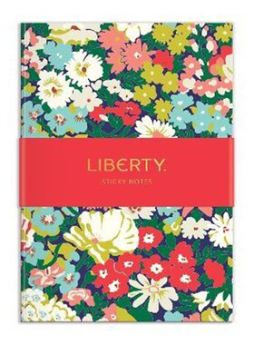 预订Liberty Floral Sticky Notes Hard Cover Book