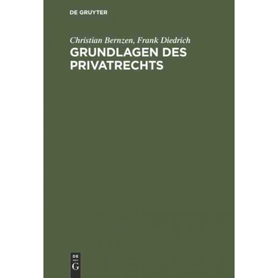 按需印刷DEG Grundlagen des Privatrechts[9783486238631]