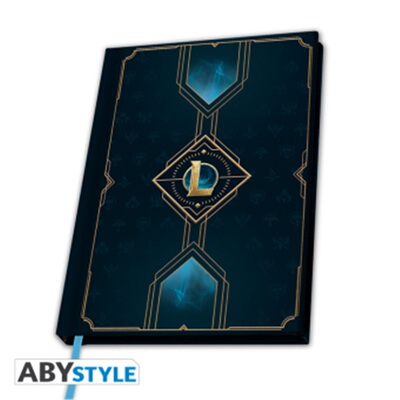 预订【德语】 ABYstyle League of Legends Hexteck Logo A5 Notizbuch[3665361053552]