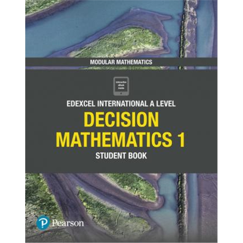 培生爱德思 Pearson Edexcel International A Level (IAL)  Decision Mathematics 1 Student Book Decision Maths 英文原版