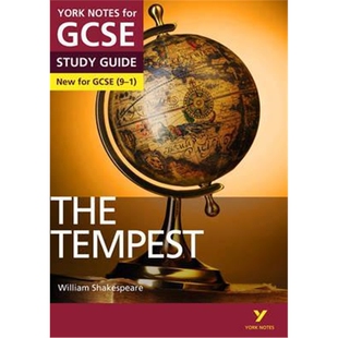 The Tempest: York Notes for GCSE (9-1) 英文原版 约克笔记文学辅导