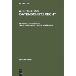 按需印刷不退不换DEG Datenschutzrecht der L?nder[9783112310199]
