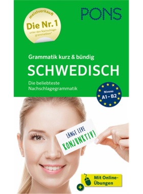 预订【德语】 PONS Grammatik kurz & bündig Schwedisch[9783125623453]