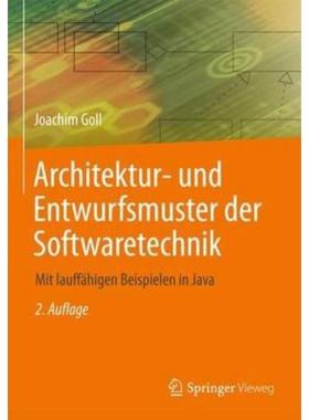 预订【德语】 Architektur- und Entwurfsmuster der Softwaretechnik:Mit lauffähigen Beisp