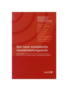 über Das Gew?hrleistungsrecht europ?ische 预订 den 771 Warenkauf 2019 neue Richtlinien sowie 德语