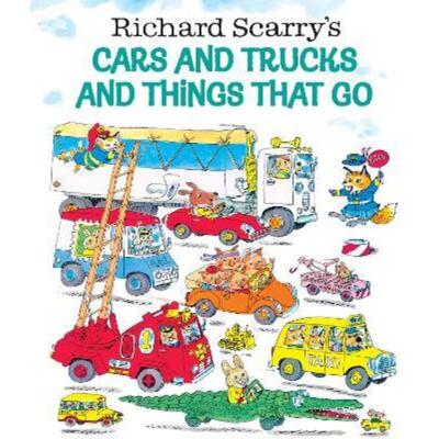 预订不退不换Richard Scarry's Cars and Trucks and Things That Go