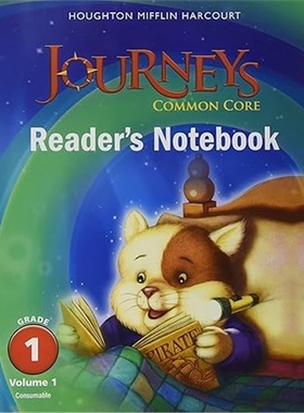 现货Journeys: Common Core Reader's Notebook Consumable Collection Grade 1[9780547860701]