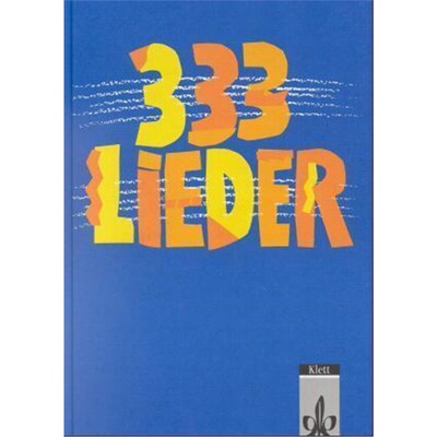 预订不退不换德语 333 Lieder. Allgemeine Ausgabe[9783121827008]