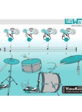 预订【德语】 Schlagzeug lernen, Schule für Anf?nger:Grundschl?ge und erste Rhythmen
