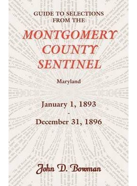 按需印刷不退不换Guide to Selections from the Montgomery County S