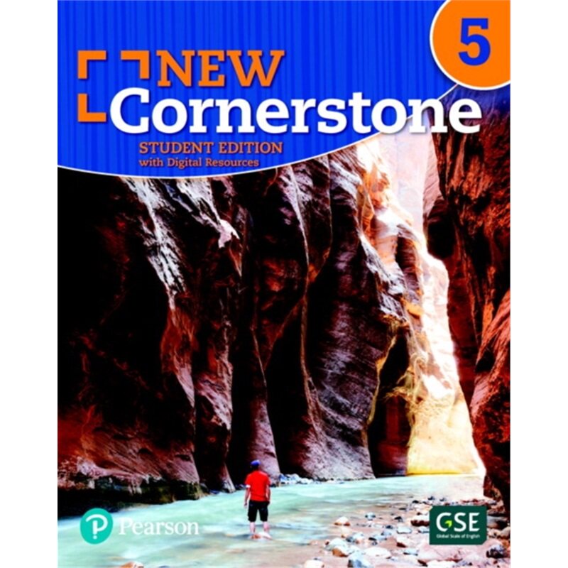预订不退不换New Cornerstone, Grade 5 Student Edition with eBook (soft cover)[9780135232736] - 实物图