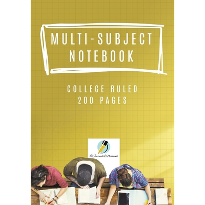 按需印刷不退不换Multi-Subject Notebook College Ruled 200 Pages[9781541966062]
