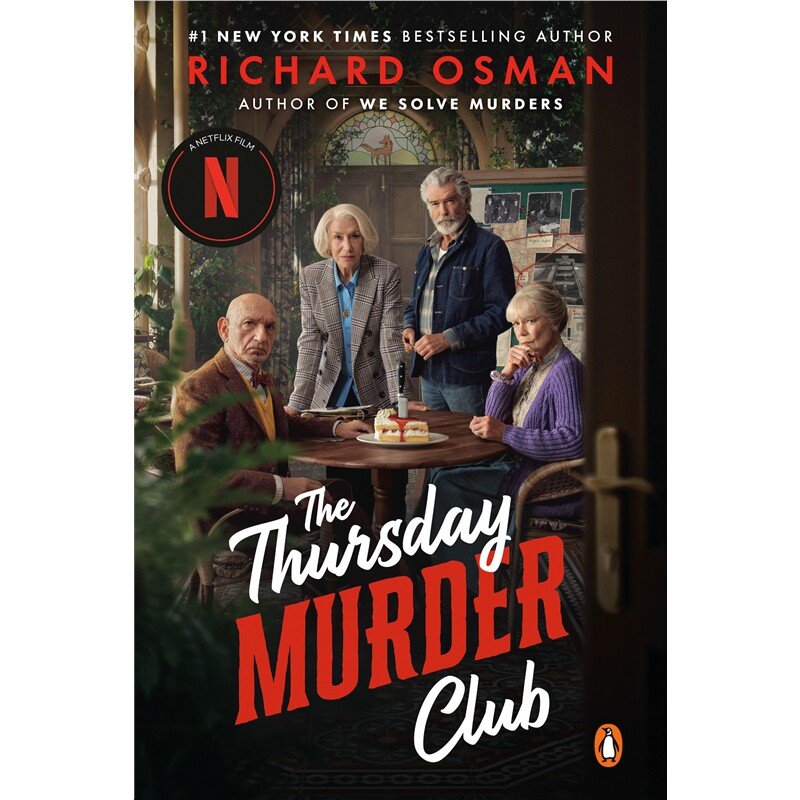 现货 周四谋杀俱乐部 The Thursday Murder Club (Netflix Tie-In) 英文原版 上海外文 9780593513033
