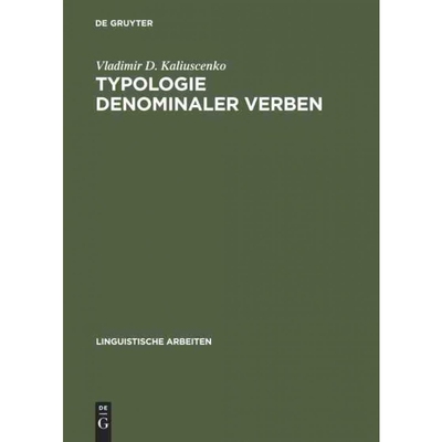 按需印刷DEG Typologie denominaler Verben[9783484304192]