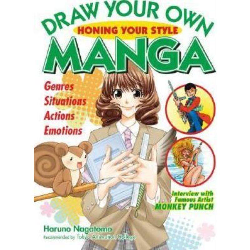 预订draw your own manga: honing your style