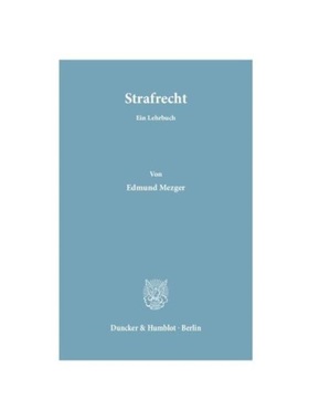预订【德语】Strafrecht:Ein Lehrbuch
