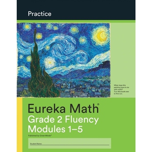 现货 尤里卡数学二年级流畅度模块1-5 Eureka Math Grade 2 Fluency Modules 1-5 英文原版 上海外文 9781640545809
