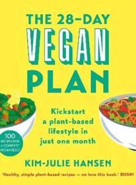 预订The 28-Day Vegan Plan:Kickstart a Plant-based Lifestyle in Just One Month