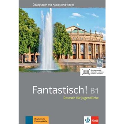 预订【德语】 Fantastisch! B1 - Übungsbuch mit Audios und Videos[9783126767187]