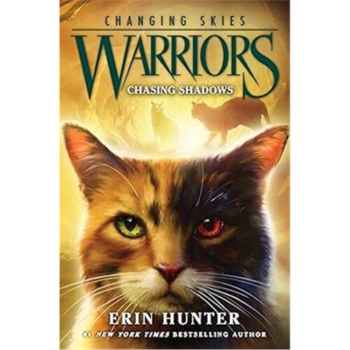 现货  猫武士3 追逐影子 Warriors: Changing Skies #3: Chasing Shadows  精装 英文原版 上海外文 9780063357167