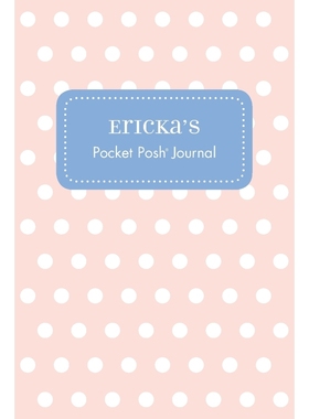 按需印刷Ericka's Pocket Posh Journal, Polka Dot[9781524823177]