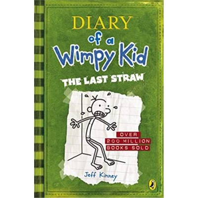 小屁孩日记3 英文原版 The Last Straw (Diary of a Wimpy Kid #3) 小屁孩日志 漫画小说 儿童文学【上海外文书店】