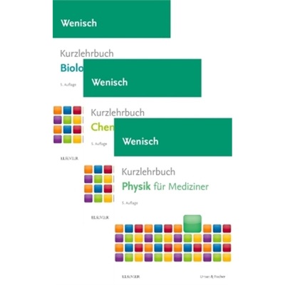 预订【德语】Paket Kurzlehrbuch Biologie, Chemie, Physik, 3 Bde.[9783437433399]