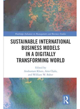 按需印刷TF Sustainable International Business Models in a Digitally Transforming World[9781032050928]