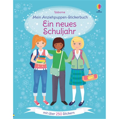 预订【德语】 Mein Anziehpuppen-Stickerbuch - Ein neues Schuljahr[9781782324058]