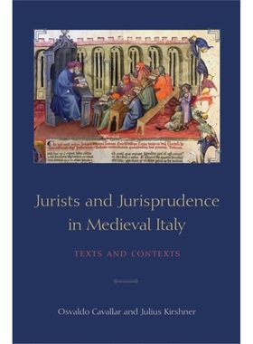 预订Jurists and Jurisprudence in Medieval Italy[9781487507480]
