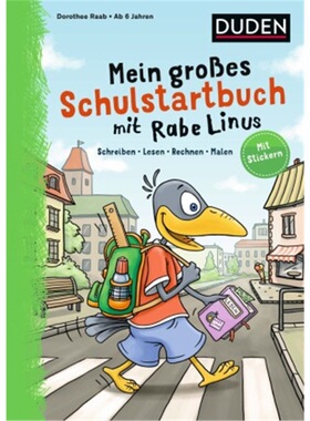 预订【德语】Mein großes Schulstartbuch mit Rabe Linus[9783411757558]