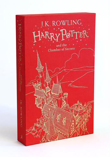 礼品版精装 哈利波特与密室 英文原版 Harry Potter and the Chamber of Secrets 电影原著小说 J. K. Rowling【上海外文书店】