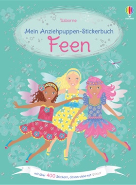 预订【德语】 Mein Anziehpuppen-Stickerbuch: Feen[9781789415117]