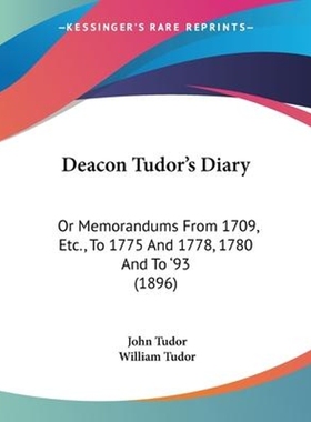 按需印刷Deacon Tudor's Diary[9781104018221]